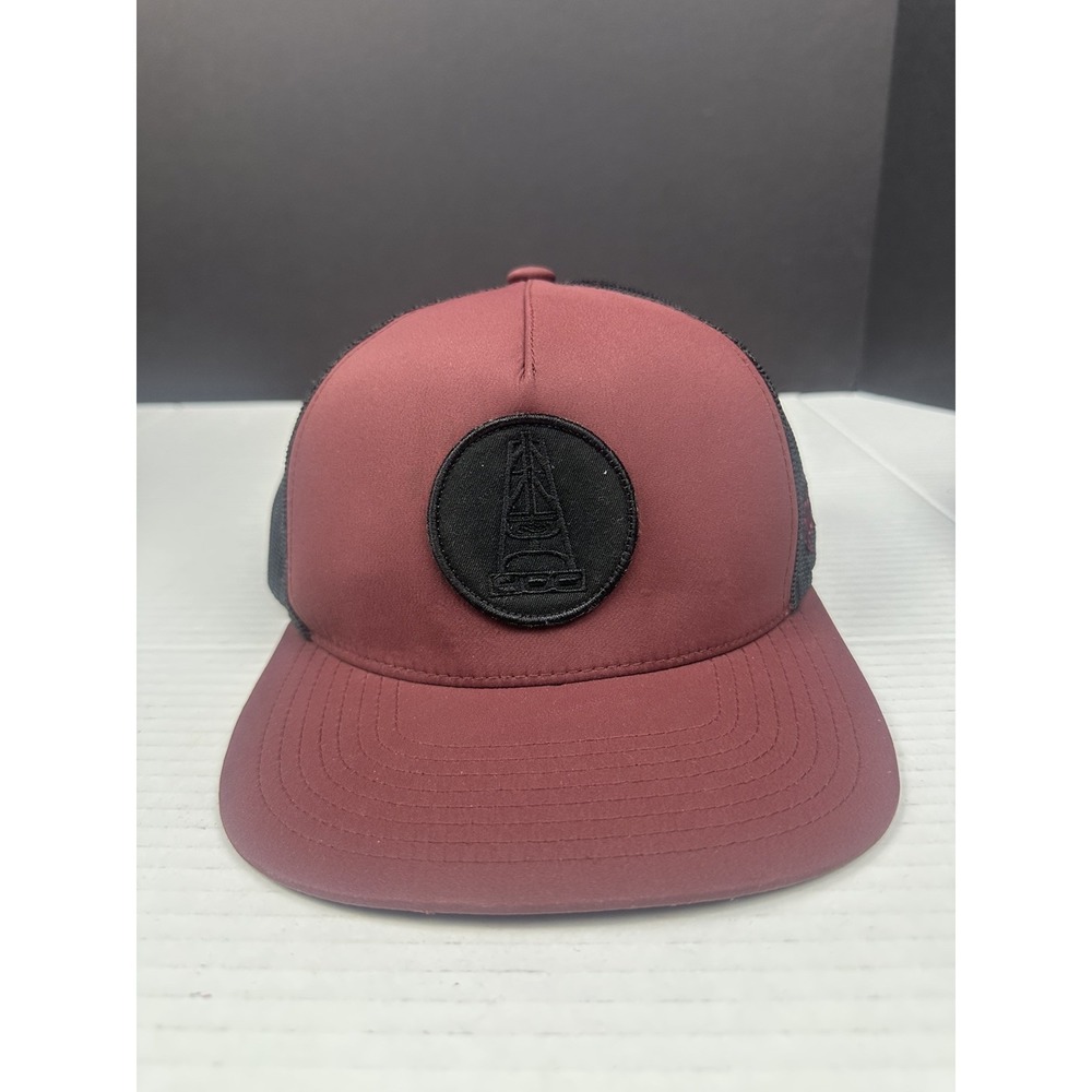 Hooey Hat Oil Rig Cap Rose HOG Patch Cap  embroidered Mesh Snapback‎ - Picture 2 of 7